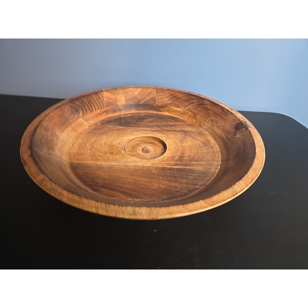 Scott Living Wooden Bowl Chip & Dip (‎ No Dip Bowl)